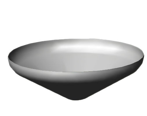 Carbon Steel Conical Head 6mm - 200mm Outer Diameter Flat Bottom Head