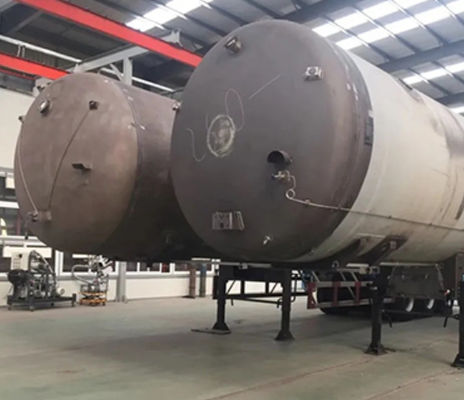 Carbon Steel Round Customized Pressure Vessel ASME VIII Div. 1 Pressure Flanged Threaded Welded Cap