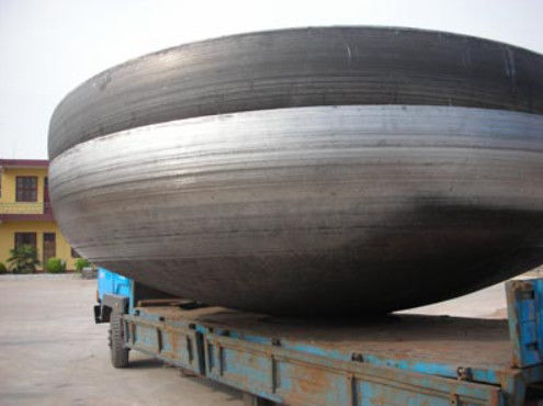 OEM / ODM Carbon Steel Dished Heads For Pressure Vessel Cap Butterfly Head