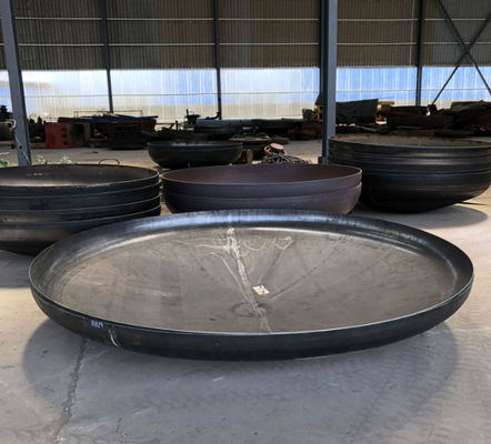 Half Sphere Flanged Dished Heads 1000mm Diameter 6mm Thickness