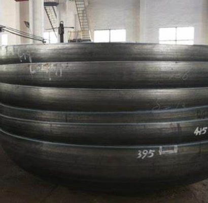 Boiler Carbon Steel Dished Heads Hemispherical End Cap Half Sphere