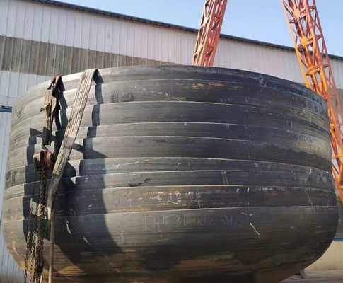 Elliptical Types Of Dished Ends Tank Caps For Heat Exchanger Parts