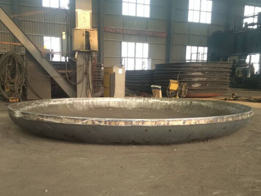 Steel Welding Torispherical Dished Head 600mm To 4000mm Diameter