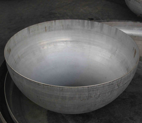 Pressure Vessel Dished End Dimensions Spherical Plugging Welded