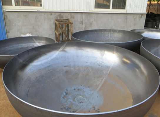 OEM Pressure Vessel Head Spherical Crown Head Carbon Steel Large Diameter