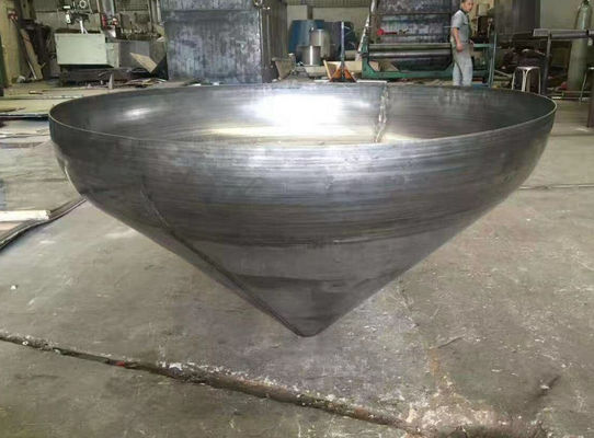 Carbon Steel Conical Head 6mm - 200mm Outer Diameter Flat Bottom Head