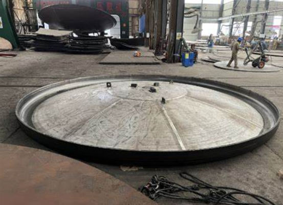 Propane Tank Dish End Stainless Steel Dished Head 400mm Dimensions