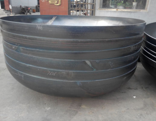 industry Coating Carbon Steel Dished Heads Flat Bottom Custom Tank Heads