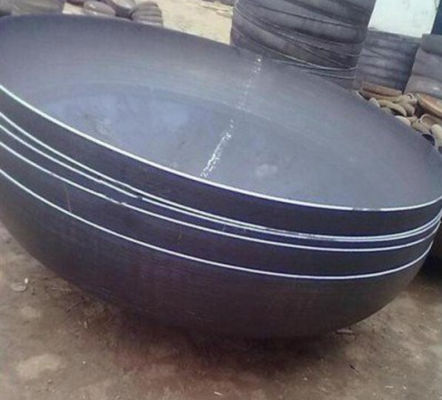 OEM / ODM Carbon Steel Dished Heads For Pressure Vessel Cap Butterfly Head