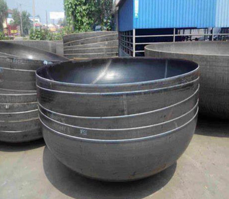 Hot Formed And Clad Flat Dished Head 400mm Size