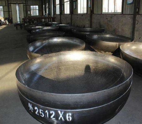 Q235 Carbon Steel Tank Heads 5mm Thickness Customized Specification