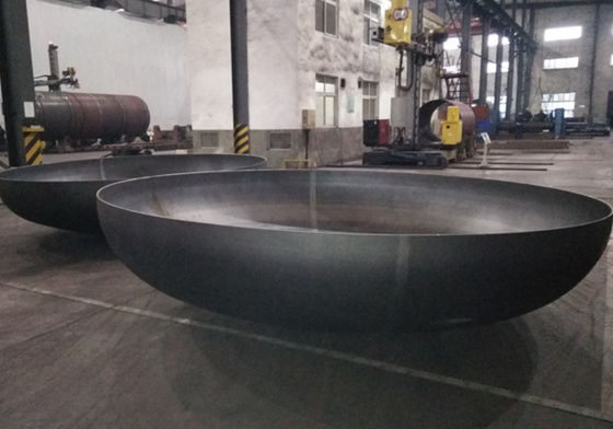 Q345R Carbon Steel Hemispherical Head 1000mm Diameter Elliptical Heads