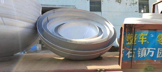 Hot Forming Hemispherical Tank Heads Made Of Carbon Steel For Welding Connection