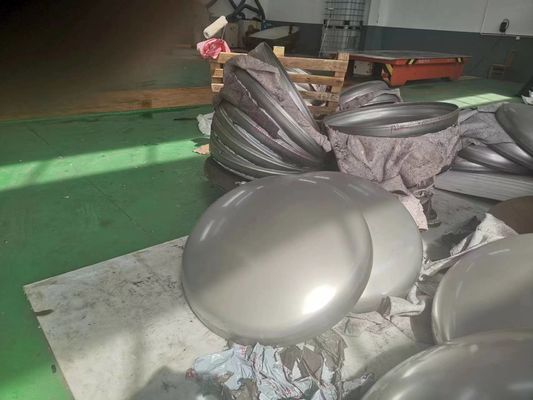 Corrosion Resistant Elliptical Head For Welding Temperature Rating -20℃ - 500℃