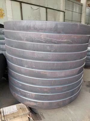Polished Coating Surface Cone shaped Dome Bevelled Edge Semi Elliptical Head with Welded Connection